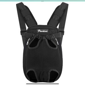 Pawaboo Black Pet Puppy Dog Carrier Backpack